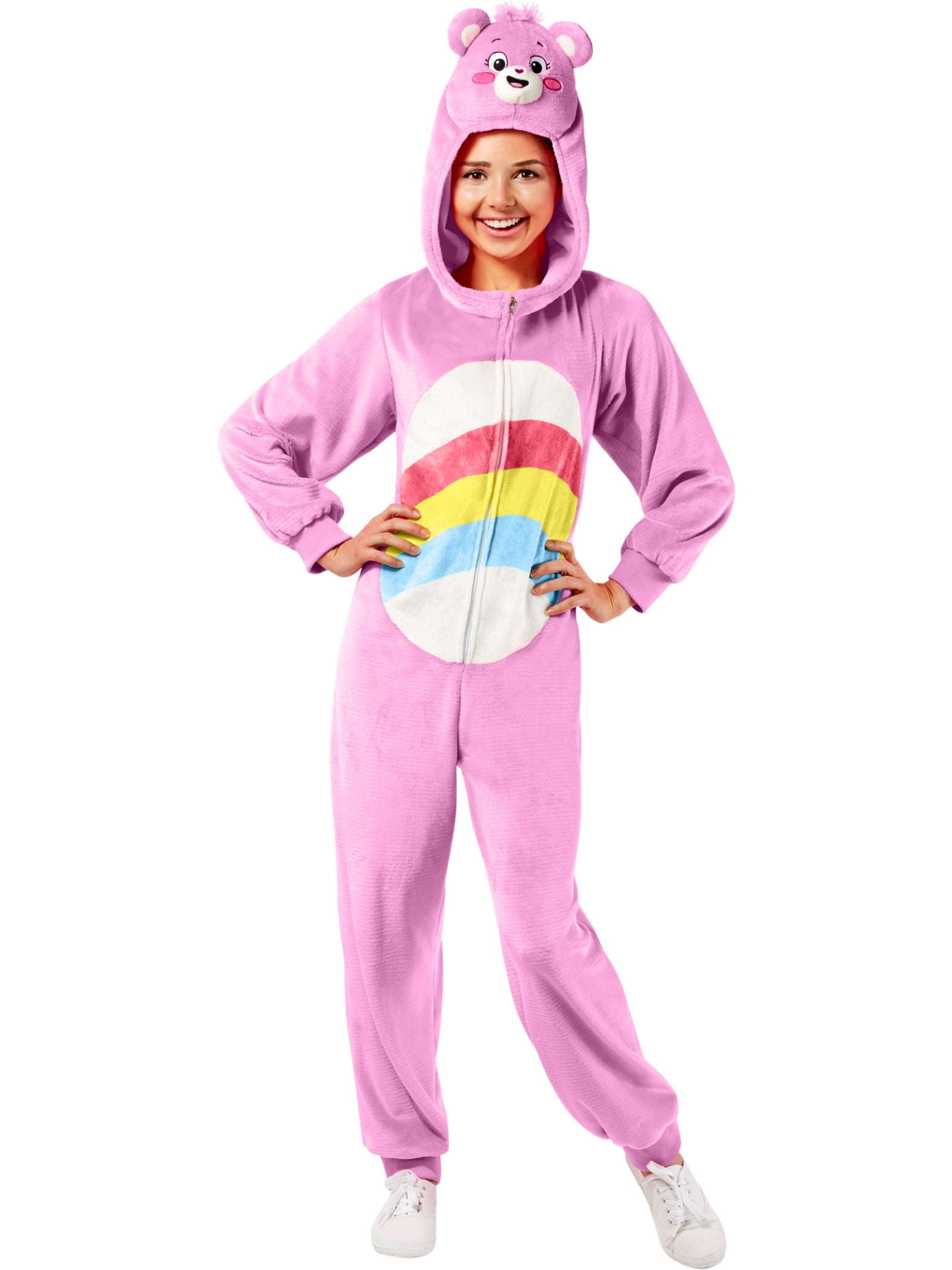 Care Bears: Cheer Bear Comfy Wear Costume for Adults by Rubies, Women's Medium